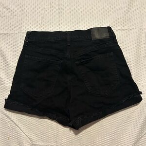 Black Abercrombie Jean shorts